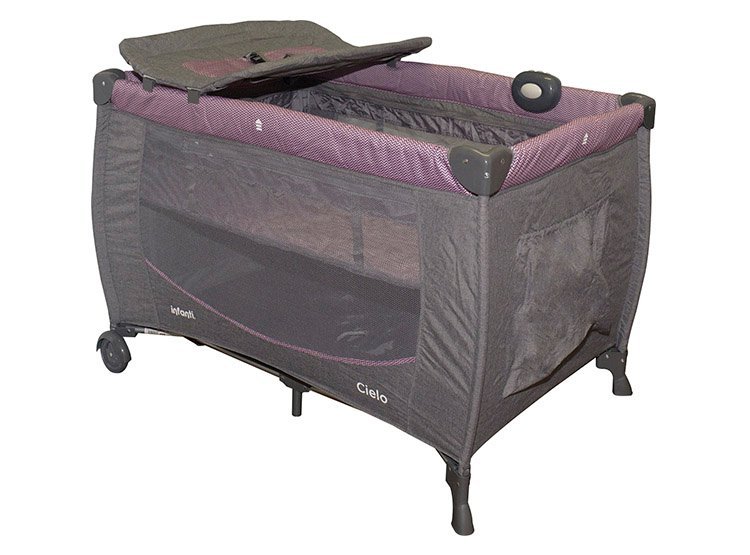 INFANTI CUNA CORRAL CIELO - PARA NIÑA - ROSADO