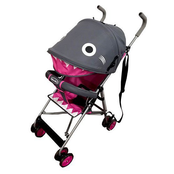 BABY KITS COCHE BASTÓN SHARK - ROSADO