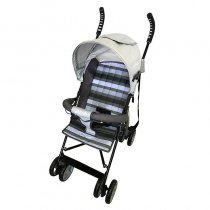 Coche Baston Negro/Gris