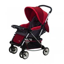 INFANTI COCHE CUNA MECEDORA LA-326 ROJO
