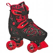 ROLLER DERBY PATINES REGULABLES TRAC STAR BOY L TALLA 33-37 - ROJO