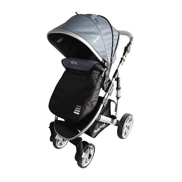 BABY KITS COCHE CUNA SPRING - AZUL ACERO