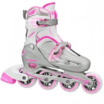 ROLLER DERBY PATINES REGULABLES COBRA GIRLS S TALLA 29-31 - ROSADO