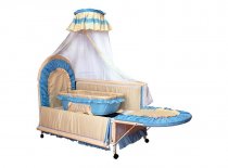 BABY KITS CUNA REYNA MULTIFUNCIONAL CELESTE