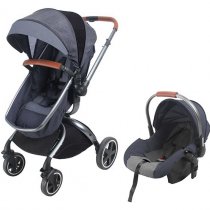 BABY KITS COCHE TRAVEL SYSTEM GRIS OSCURO BABY KITS COCHE TRAVEL SYSTEM GRIS OSCURO