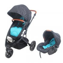 BABY KITS COCHE TRAVEL SYSTEM TURQUESA BABY KITS COCHE TRAVEL SYSTEM TURQUESA