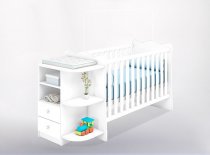 CUNA CÓMODA LETIZIA - BLANCO CUNA CÓMODA LETIZIA - BLANCO